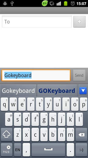 GO Keyboard iPhone theme screenshot 2
