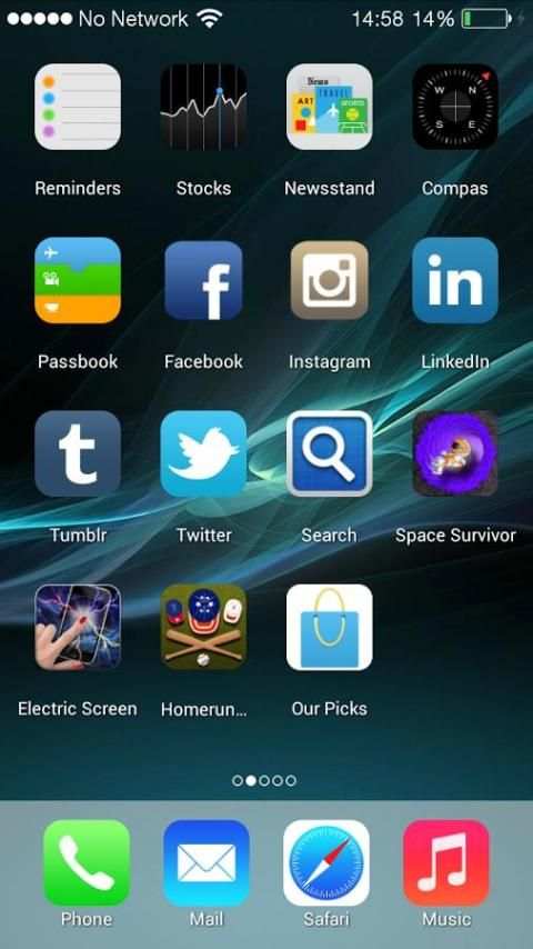 Launcher 8 HD screenshot 3