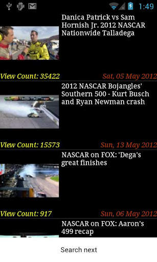 NASCAR : Car Racing News screenshot 2