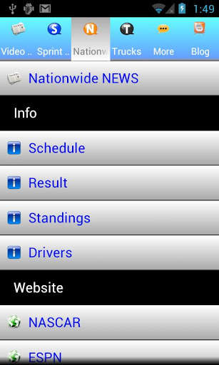 NASCAR : Car Racing News screenshot 4