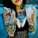 Sexy Girl Tattoo icon