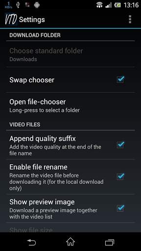 Video Tube Downloader screenshot 1