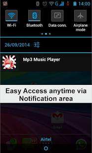Music player with equalizer 3D screenshot 1
