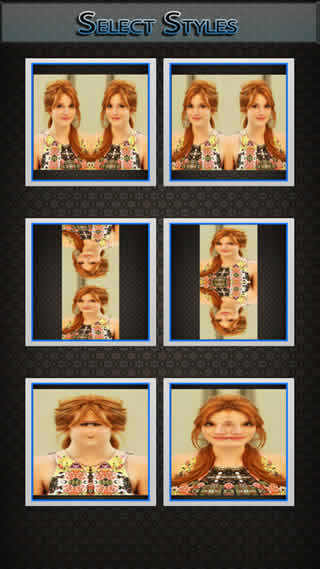 Mirror reflection Photo Editor screenshot 1