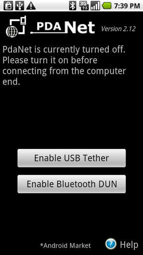 PdaNet 3.50 screenshot 2