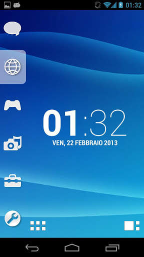 SmartLauncher Theme PSP/PS3 screenshot 1