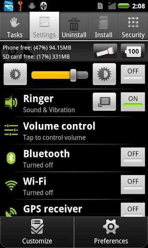 Android Device Manager screenshot 2