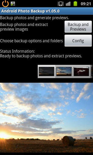 Android Photo Backup screenshot 1