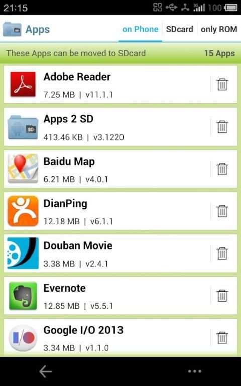 App 2 SD(Move app 2 SD) screenshot 5