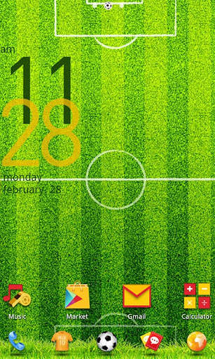 Football GO LauncherEX Theme скриншот 1