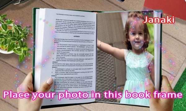 Books photo frames screenshot 2