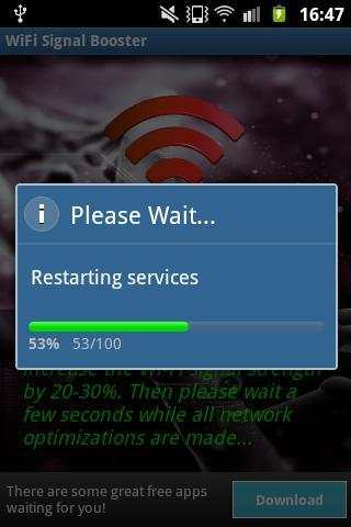 Network Signal Speed Booster screenshot 1