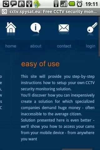 Free CCTV security monitoring screenshot 1