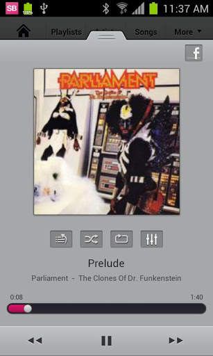 Songbird Android Music Player screenshot 4