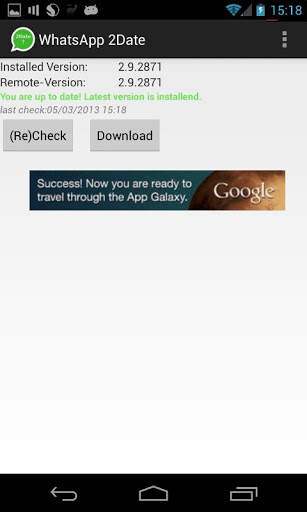 WhatsApp 2Date screenshot 2