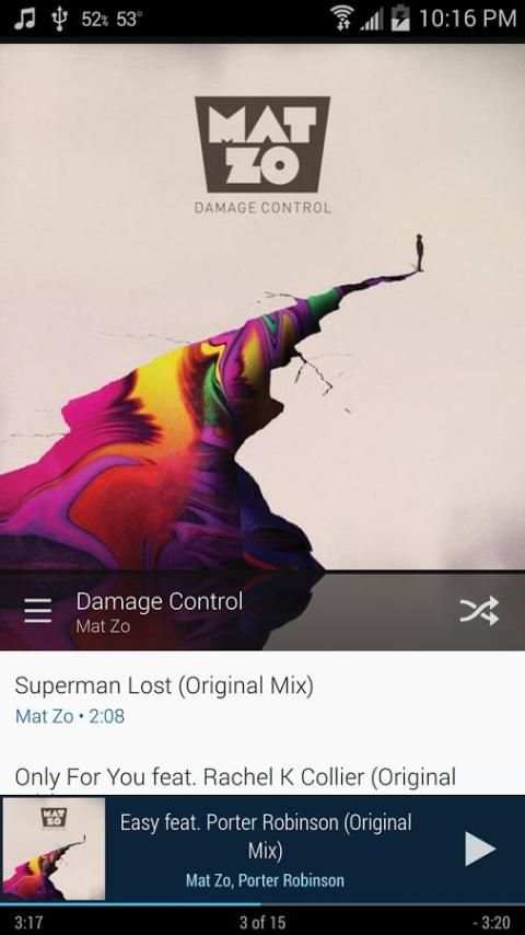 Cloudskipper Music Player скриншот 4