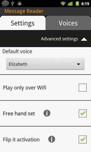 Message Reader 3 تصوير الشاشة