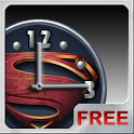 Superman 2013 Clock Widget icon
