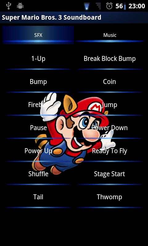 Super Mario Bros. 3 Soundboard screenshot 1