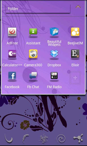 GO Launcher EX L'amour Style screenshot 3