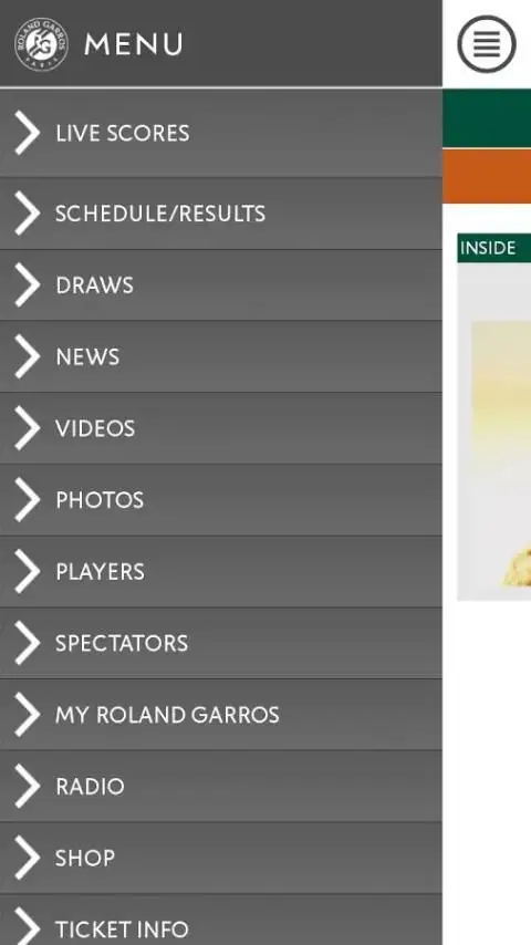 Roland Garros 2014 Screenshot