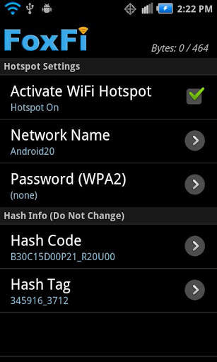 PdaNet+(FoxFi) for Sprint/AT&amp;T screenshot 2