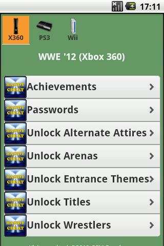 WWE SmackDown All Cheats स्क्रीनशॉट 3