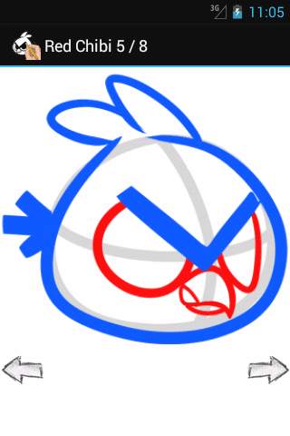 How to Draw: Angry Birds स्क्रीनशॉट 5