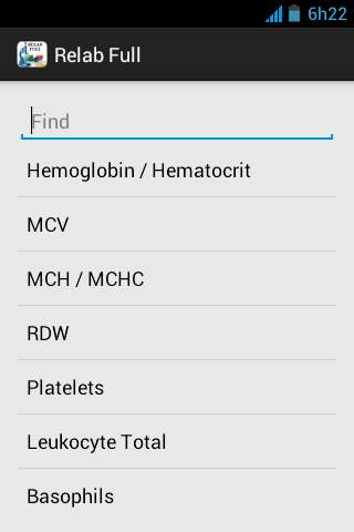 Laboratory Results Lite screenshot 3