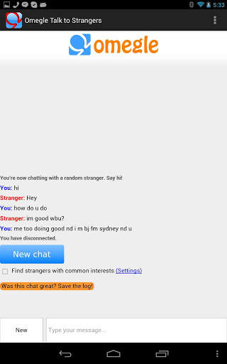 Omegle Talk to Strangers screenshot 2