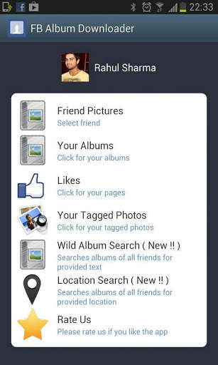Facebook Album Downloader screenshot 2