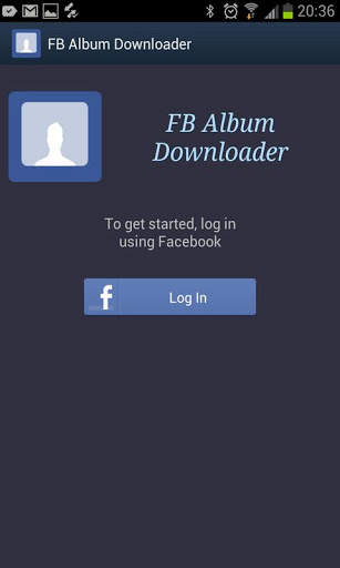 Facebook Album Downloader screenshot 1