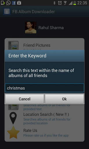 Facebook Album Downloader screenshot 4