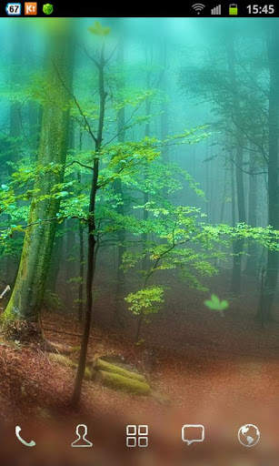 Forest Live Wallpaper 3D screenshot 1