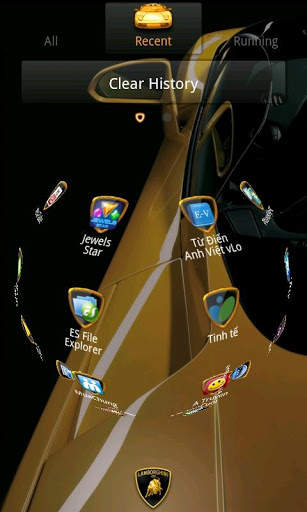 GO Launcher EX Lamborghini screenshot 3