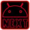 Next Launcher - Red Theme