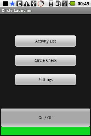 Circle Launcher Ad screenshot 1