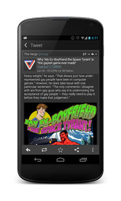 Falcon Pro (for Twitter) 4 تصوير الشاشة