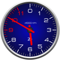 Color Tachometer Clocks Free icon