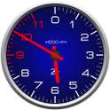Color Tachometer Clock Set Free Edition 2.0.3
