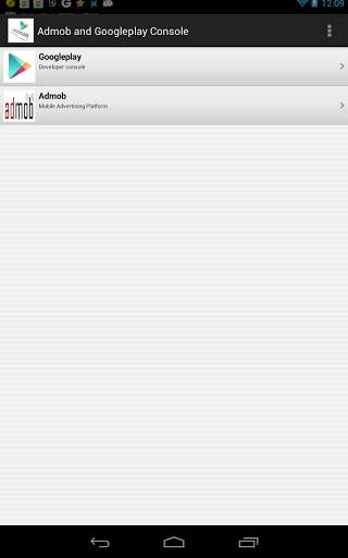 Admob &amp; google play console screenshot 5