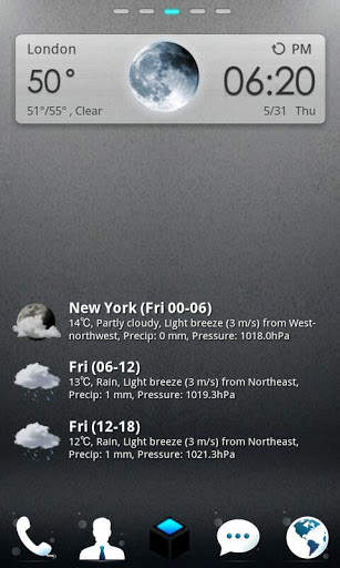 New Black GO Launcher EX Theme screenshot 1