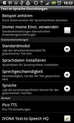 Talking Clock screenshot 1