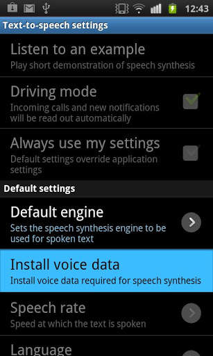 VAJA Text-to-Speech Engine स्क्रीनशॉट 4