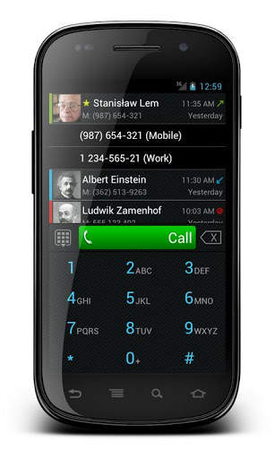 myDialer screenshot 2