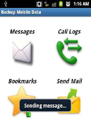 Backup Mobile Data screenshot 5
