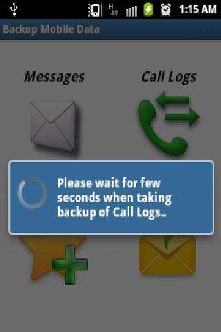 Backup Mobile Data screenshot 2