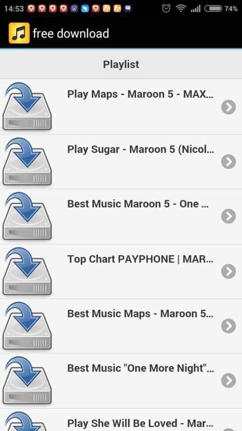 Gratis mp3 musik download screenshot 2