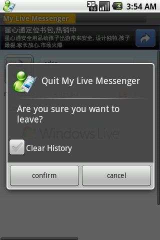 My Live Messenger (MSN Chat) screenshot 3