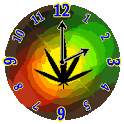 Rasta Weed Clock Widget 1.0